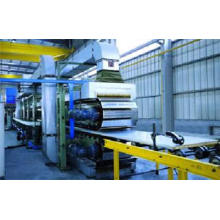 Production Capacity 500 M2 Per 8 Hour Discontinuous PU Sandwich Panel Production Line